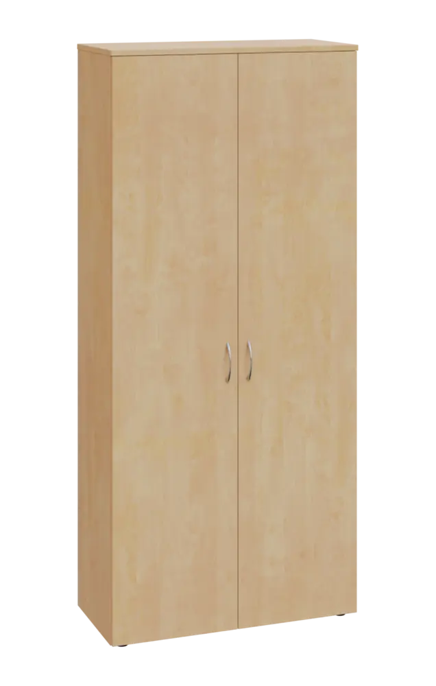 CSRP 5 - 81 šatní skříň, 2-dveřová, výsuvné ramínko, 1800x800x400, bříza světlá